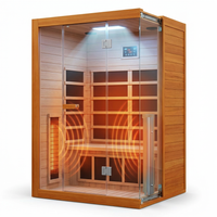 1 Person Extendable FAR Infrared Sauna for Home, Hemlock Wood Low EMF 6 Carbon Heaters Indoor Saunas with LED Lights, Bluetooth Speaker, Digital Control Panel, and Seating Bench — How It Works