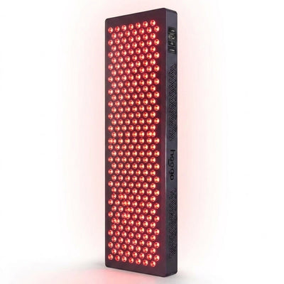Red Light Therapy Panel Built for Full Body Recovery, 630nm 660nm 810nm 850nm Wavelengths, 300 Quad Chip LEDs