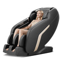 Black Zero Gravity Shiatsu Massage Chair with SL-Track and Bluetooth